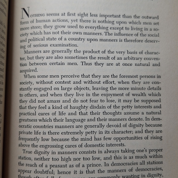 Democracy in America Alexis de Tocqueville 1945.Vol 2 Knopf Borzoi 2nd Printing - Picture 11 of 12